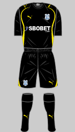 cardiff city 2010-11 black away kit