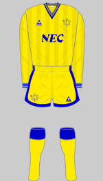 everton 1985 change kit