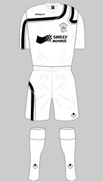 lisburn distillery fc 2012-13 home kit