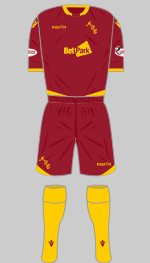 motherwell fc 2018-19 change kit