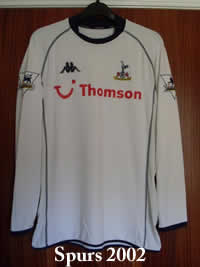 spurs kombatt 2002 shirt