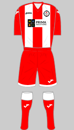 bala town 2016-17 europa league change kit